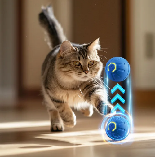 Self-moving dog ball (jumping and rolling versions) — Knackfolk, image 2